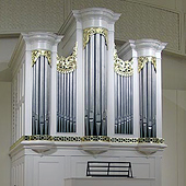 1800 Tannenberg organ at the Old Salem Museum Center, Salem, NC