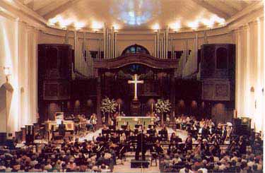 A concert performance at Saint George’s, Nashville.