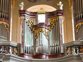 the 1986 Hradetzky organ in the Parish Church in Krems.