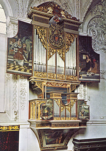 1558 Ebert organ at Hofkirche, Innsbruck, Austria