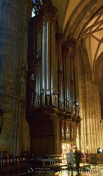 1991 Rieger organ at Stephansdom, Vienna, Austria