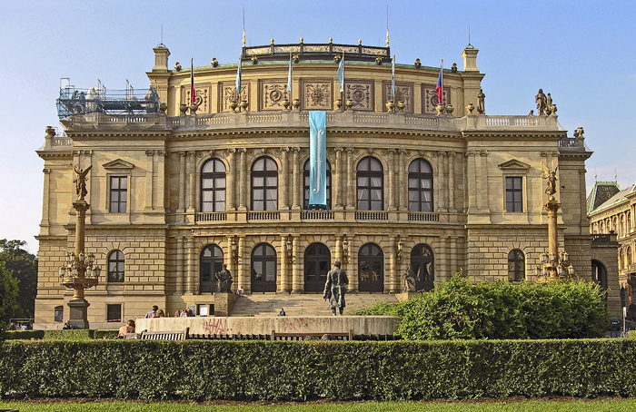 1975 Rieger-Kloss organ at Dvorak Hall in the Rudolfinum, Prague, Czech Republic