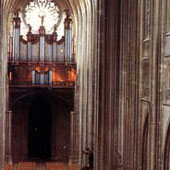 [1880 Cavaille-Coll organ at Holy Cross Cathedral, Orleans, France]