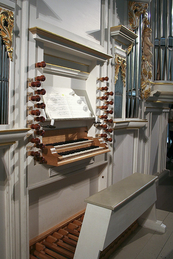 1703 Wender organ at Bachkirche (St. Boniface), Arnstadt, Germany