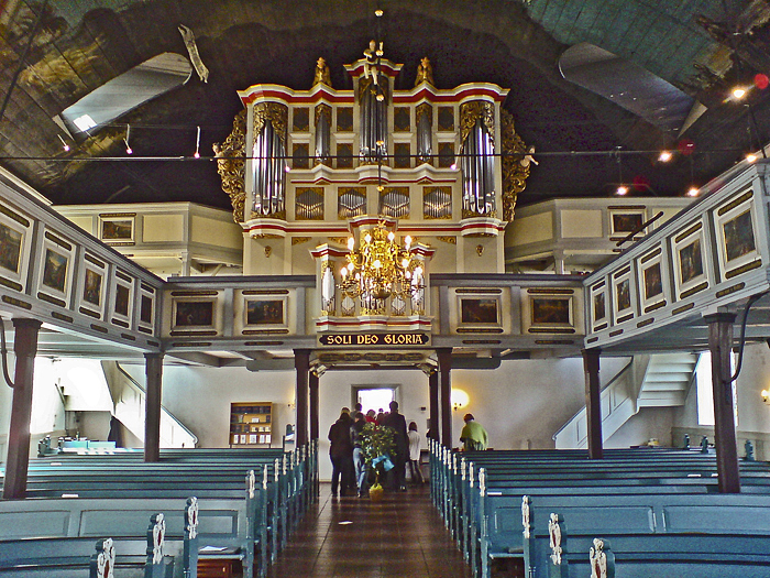 1720 Klapmeyer organ at Heiligen Geist Kirche, Barmstedt, Germany