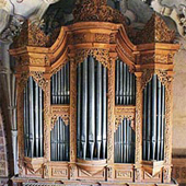 Organ at La Valencia in  the city of Guanjuato, Guanjuato, Mexico