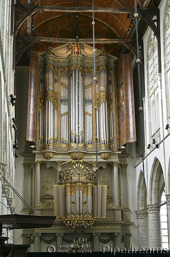 1725 F.C. Schnitger organ at Sint Laurenskerk, Alkmaar, The Netherlands