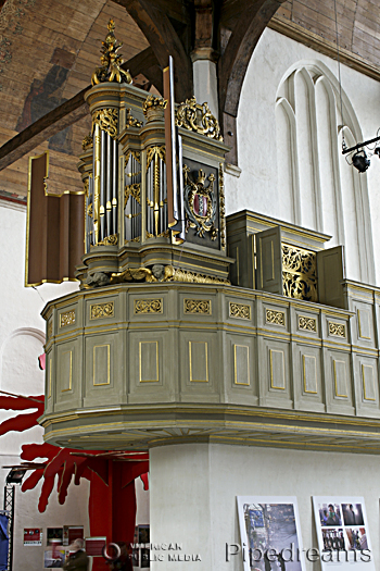 1965 Ahrend & Brunzema organ at the Oude Kerk, Amsterdam, The Netherlands