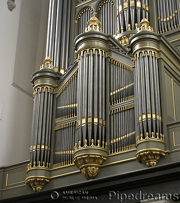 Grote Orgel [1857 Witte] at the Oude Kerk, Delft, The Netherlands