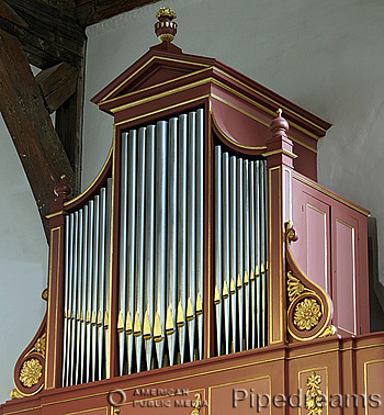Norderzijbeukorgel [1873 Witte] at the Oude Kerk, Delft, The Netherlands