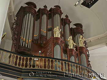 1829 Lohman organ at the Hervormde Kerk, Farmsum, The Netherlands