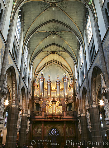 1772 Robustelly organ at Sint Lambertuskerk, Helmond, The Netherlands