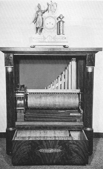 Davrainville player organ