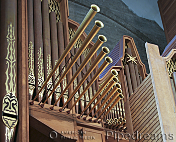 1956 Marcussen organ at Sint Nicolaikerk, Utrecht, The Netherlands