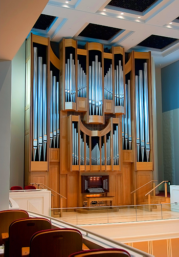 Maidee H. and Jackson A. Seward Organ [2008 C.B. Fisk] at Auer Hall, University of Indiana, Bloomington, Indiana