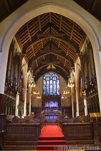 1922 E.M. Skinner; 2008 Schantz organ at the Church of Saint John the Evangelist, Saint Paul, Minnesota