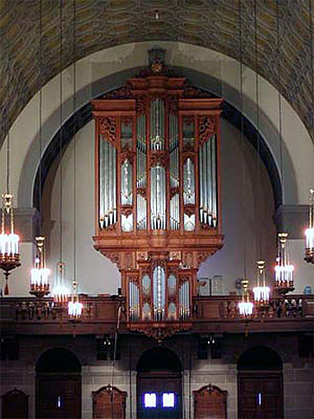 1985 Taylor & Boody organ at Holy Cross College, Worcester, Massachusetts