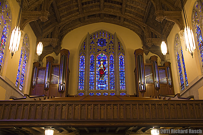 1981 Schantz organ at St. Paul UMC, Houston, Texas