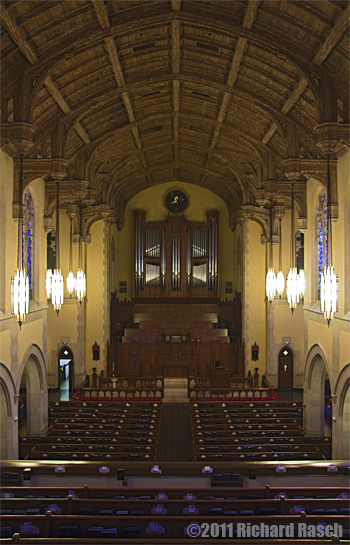 1981 Schantz organ at St. Paul UMC, Houston, Texas