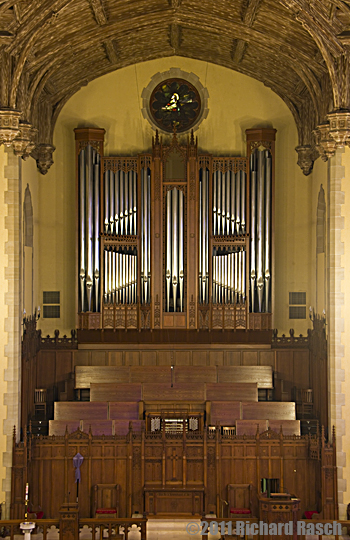 1981 Schantz organ at St. Paul UMC, Houston, Texas