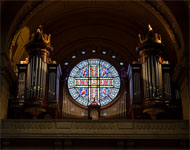 [1963 Aeolian–Skinner organ at the Cathedral of St. Paul, MN.]